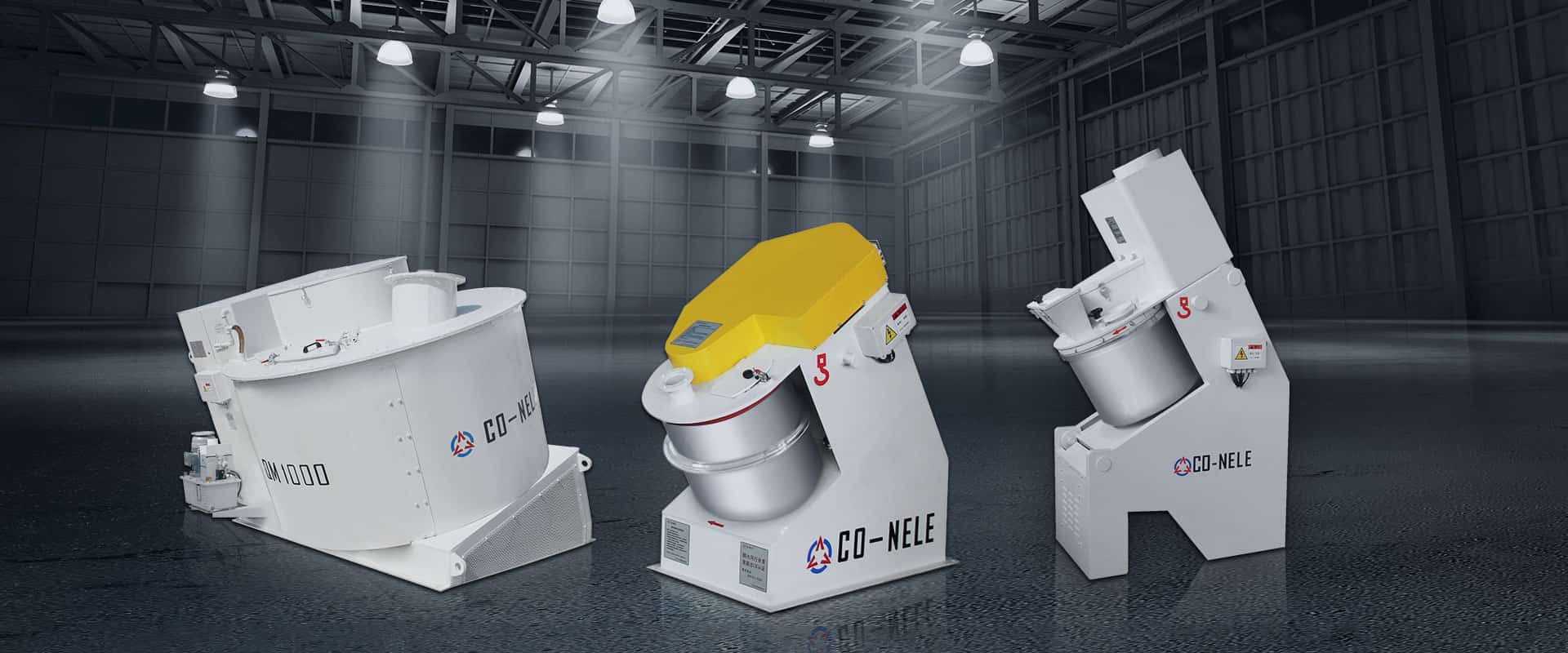  O Pioneiro na Fabricação de Misturadores Planetários e Misturadores Intensivos para Concreto da China